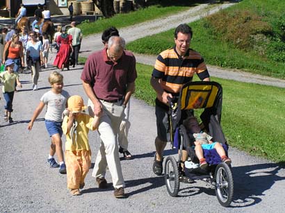 Marsch zum Aussichtspunkt 1