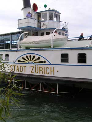 zum Schluss noch mal auf's Schiff